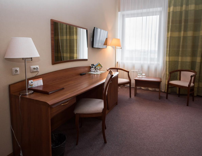 Номер улучшенный с 1 двуспальной кроватью - Гостиница HELIOPARK Residence / Гелиопарк Резиденс Пенза