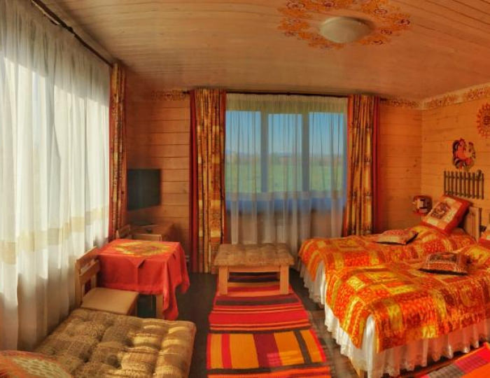 2-местный номер студия стандарт с 2 односпальными кроватями (с завтраком) - Мини-отель «Золото Алтая» Новотырышкино