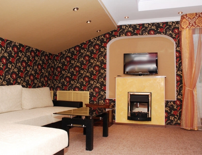 Люкс 2-местный Studio с камином корпус 3 - Санаторий «Лесные озера» Беларусь