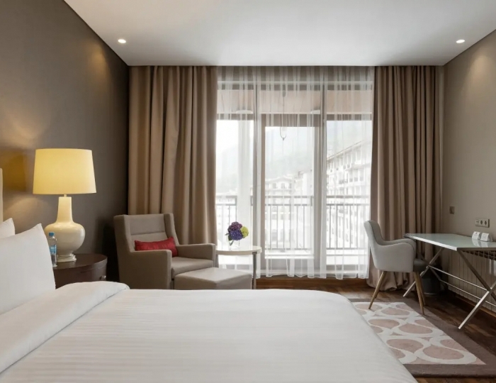 Апартаменты с четырьмя спальнями - Отель Марриотт Красная Поляна / Sochi Marriott Krasnaya Polyana