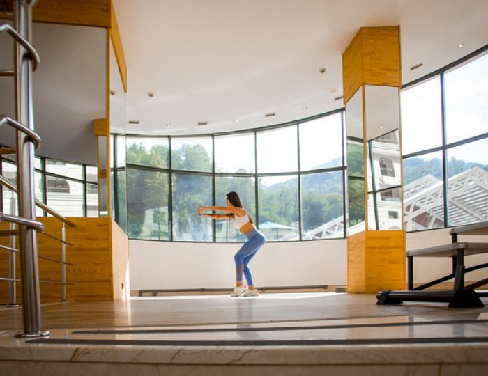 Фитнес и тренажерный зал - Отель Марриотт Красная Поляна / Sochi Marriott Krasnaya Polyana