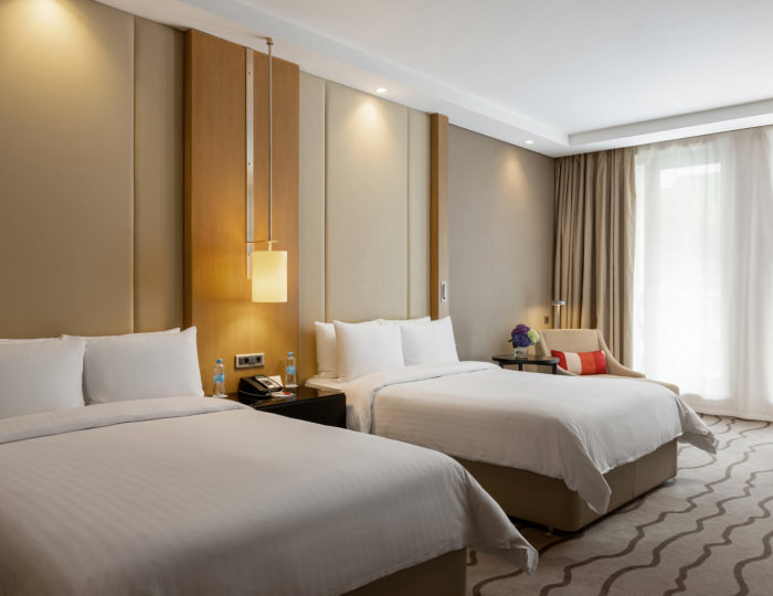 Делюкс с одной двуспальной кроватью - Отель Марриотт Красная Поляна / Sochi Marriott Krasnaya Polyana