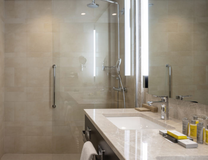 Делюкс с одной двуспальной кроватью - Отель Марриотт Красная Поляна / Sochi Marriott Krasnaya Polyana