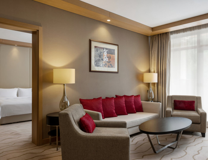 Представительский люкс с видом на горы - Отель Марриотт Красная Поляна / Sochi Marriott Krasnaya Polyana