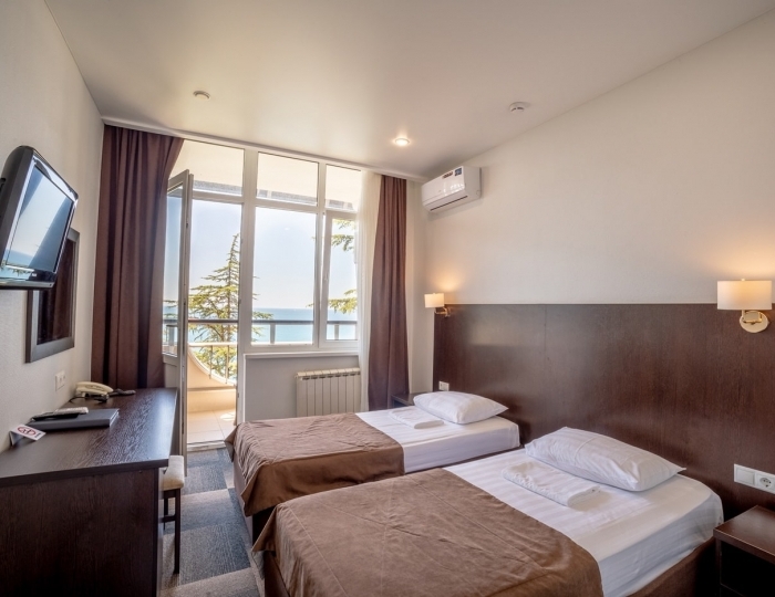 Стандарт 2-м. на море Приморский - Санаторий «Беларусь» Сочи