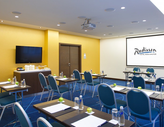 Переговорные комнаты - Отель Рэдиссон Роза Хутор / Radisson Rosa Khutor