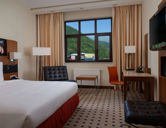 Улучшенный стандарт (вид на реку) - Отель Рэдиссон Роза Хутор / Radisson Rosa Khutor