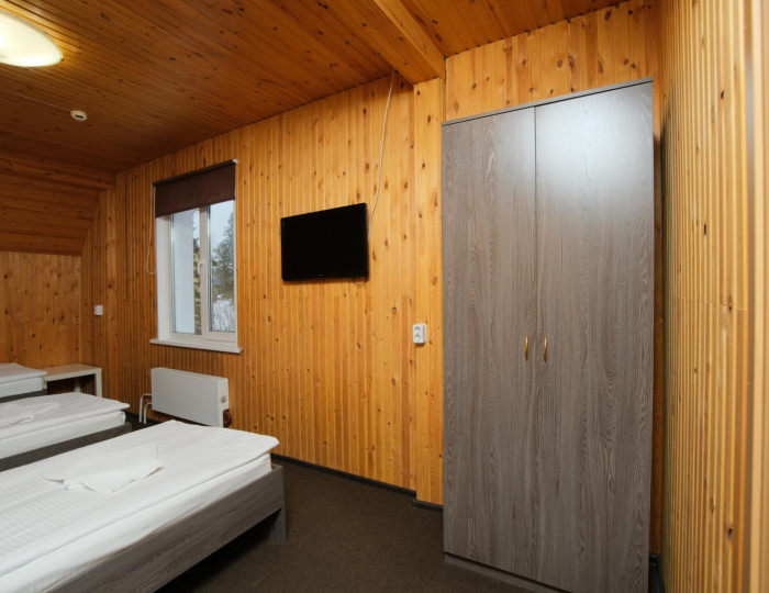 Номер стандарт с 3 односпальными кроватями - Отель «Сибирь» Шерегеш