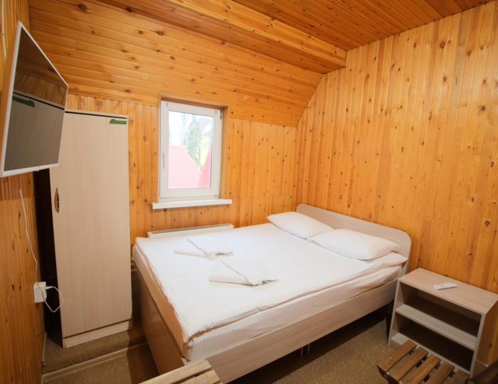 Номер стандарт с 1 двуспальной кроватью - Отель «Сибирь» Шерегеш