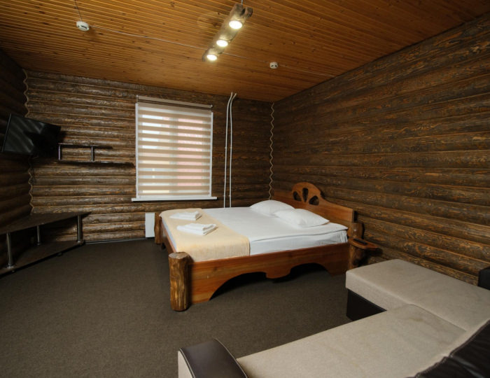 Номер полулюкс с 1 двуспальной кроватью - Отель «Сибирь» Шерегеш