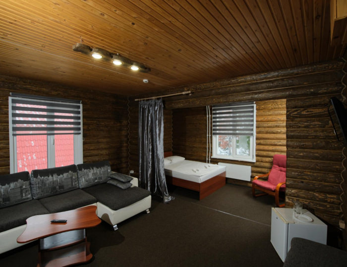 Номер полулюкс улучшенный с 2 двуспальными кроватями - Отель «Сибирь» Шерегеш