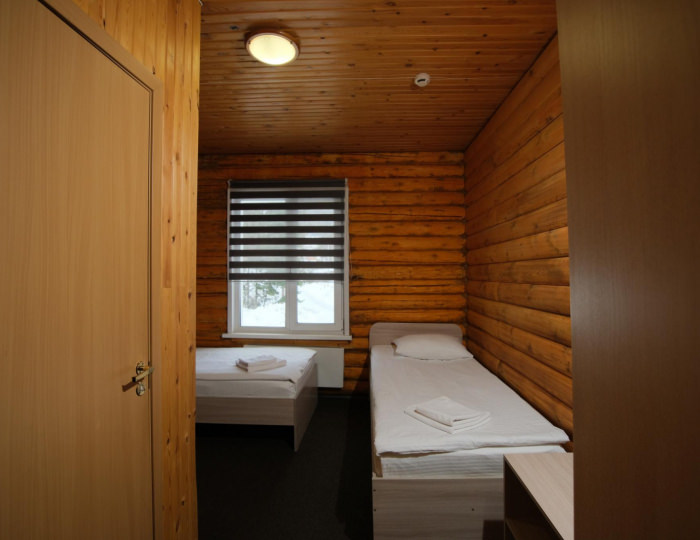 Номер стандарт с 2 односпальными кроватями - Отель «Сибирь» Шерегеш