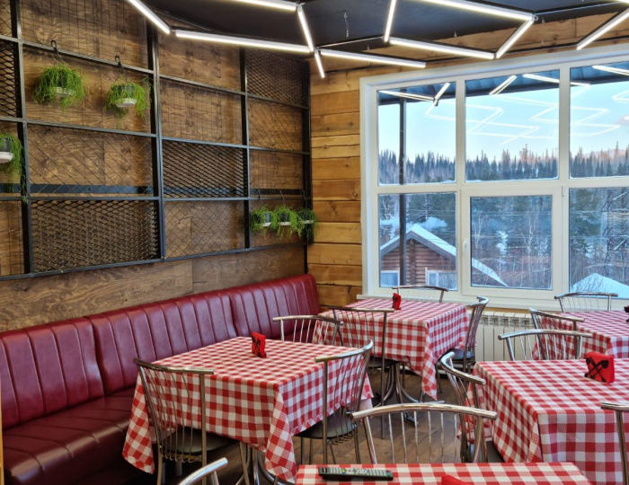 Номер стандарт с 2 односпальными кроватями (с завтраком) корпус Эко - Отель «Сибирь» Шерегеш