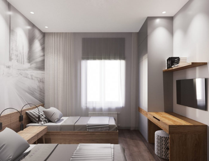 Семейный 4местный 3комнатные Сьют - Апарт-отель DISCOVERY / Дискавери Москва