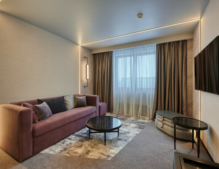 Люкс 2-местный 2-комнатный - Гостиница AZIMUT / Азимут Сити Отель Комсити Москва