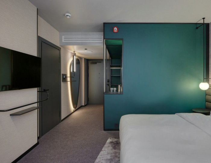 Номер для людей с ограниченными возможностями 2-местный - Гостиница AZIMUT / Азимут Сити Отель Комсити Москва