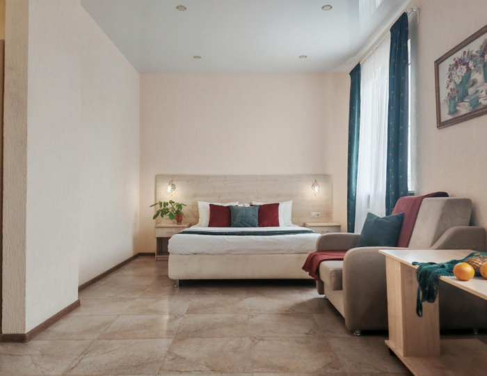 5-местная комната делюкc - Гостевой дом «МихаилЖдетВГости» Геленджик