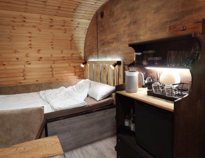 Коттедж стандарт с 1 двуспальной кроватью - Коттедж «Дом у моря с чаном» Янтарный