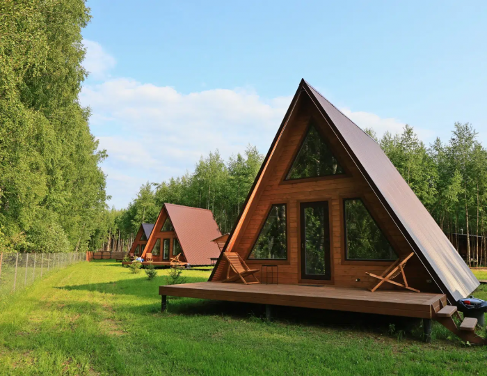 Глэмпинг «Круча на Волге» Красные Пожни