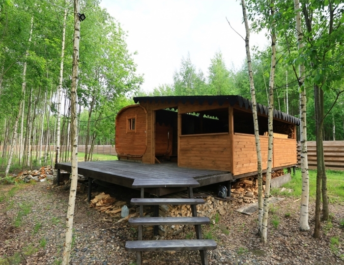 Глэмпинг «Круча на Волге» Красные Пожни