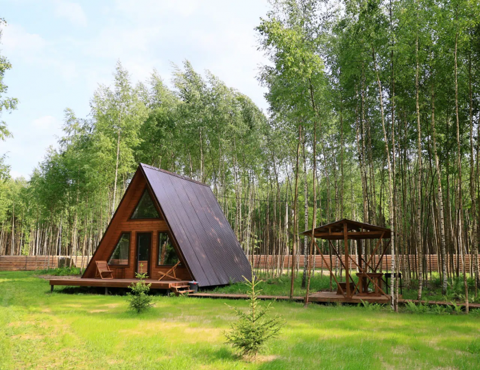 Глэмпинг «Круча на Волге» Красные Пожни