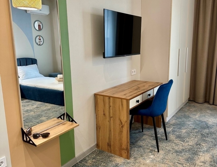 Стандарт Стандарт 2-местн. 1-комн. (без балкона) - Отель «Таласса и СПА» Цандрипш