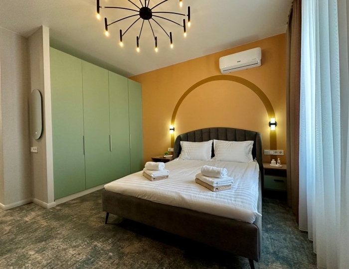 Стандарт Стандарт 2-местный с балконом (вид на море) - Отель «Таласса и СПА» Цандрипш