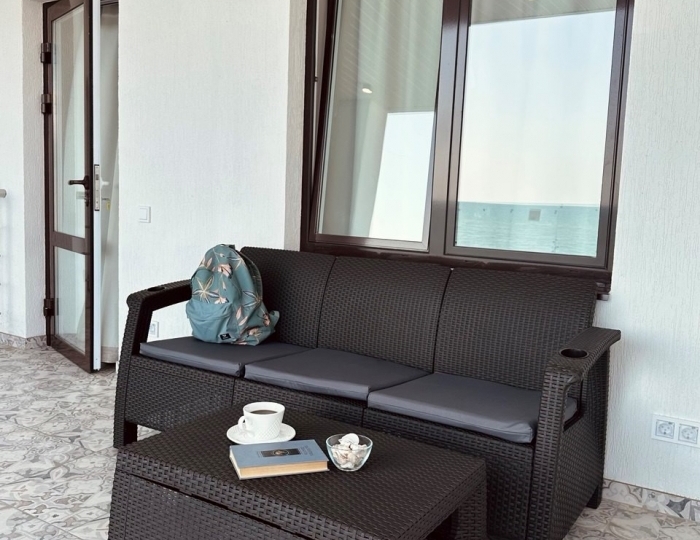 Стандарт Стандарт с террасой (вид на море) - Отель «Таласса и СПА» Цандрипш