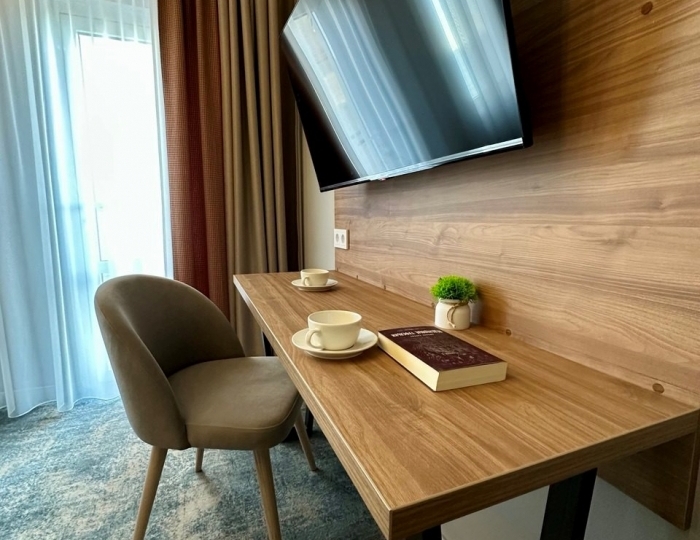 Стандарт+ Стандарт плюс с балконом (вид на море) - Отель «Таласса и СПА» Цандрипш