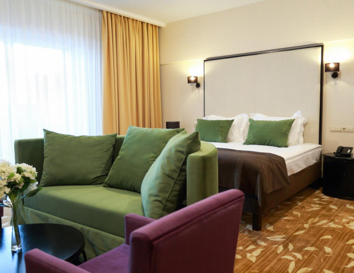Номер люкс с террасой - Отель Garden Spa Hotel / Гарден Спа Отель Чебоксары