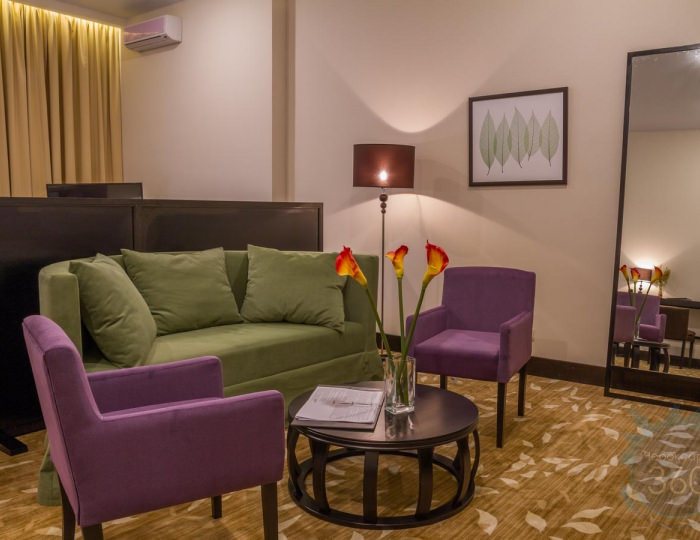 Номер люкс роскошный с террасой - Отель Garden Spa Hotel / Гарден Спа Отель Чебоксары