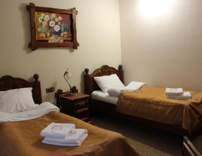 Номер стандарт с 2 односпальными кроватями - Отель «Миснэ» Ханты-Мансийск