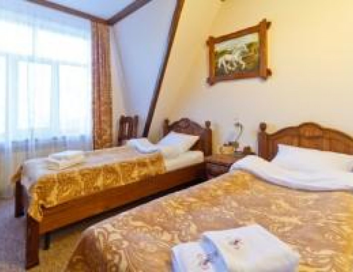 Номер стандарт с 2 односпальными кроватями - Отель «Миснэ» Ханты-Мансийск