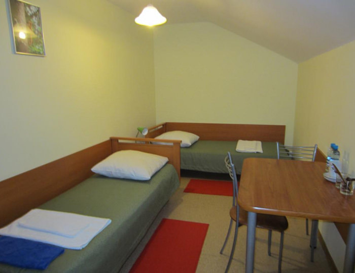 Номер эконом с 3 односпальными кроватями - Отель «Борей» Ханты-Мансийск