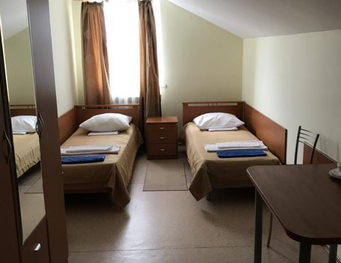 Номер эконом с 2 односпальными кроватями - Отель «Борей» Ханты-Мансийск