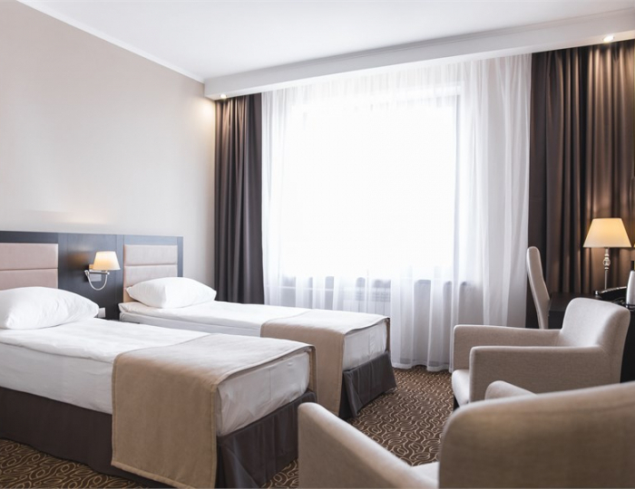 Двухместный с 2 кроватями - Бизнес-отель «Азия» Абакан