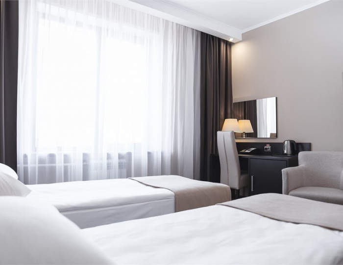 Двухместный с 2 кроватями - Бизнес-отель «Азия» Абакан