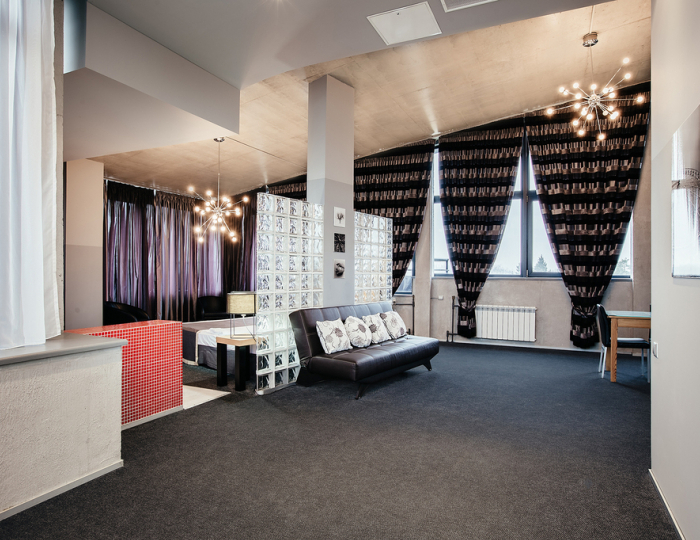 Панорамный Студия Делюкс + (корп.1) - Отель Fresh Wind / Свежий Ветер