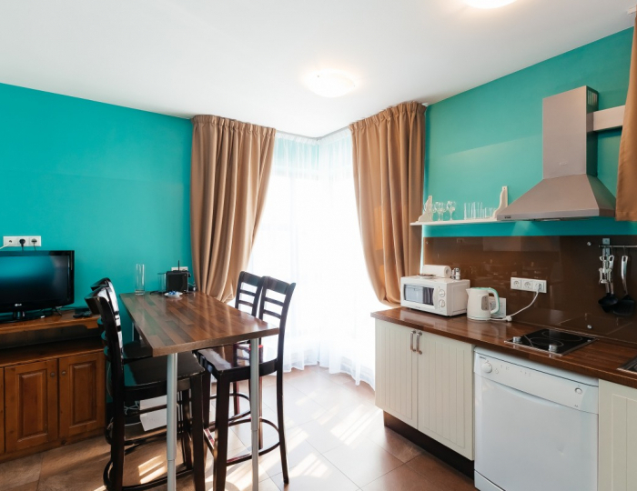 Коттедж "Классик" (2 спальни) 6-местный - Отель Fresh Wind / Свежий Ветер