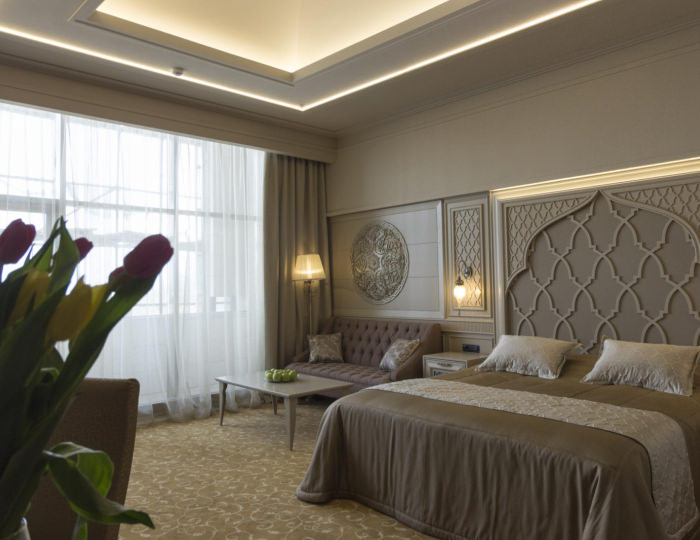 Номер стандарт с 1 двуспальной кроватью с видом на сад - Отель Kol Gali Resort & SPA / Кол Гали Резорт и Спа Приволжский