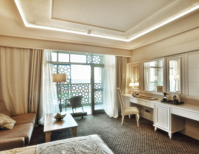 Номер стандарт с 1 двуспальной кроватью с видом на сад (с завтраком и ужином) - Отель Kol Gali Resort & SPA / Кол Гали Резорт и Спа Приволжский