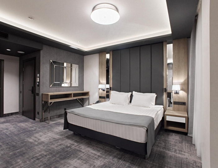 Номер стандарт с 1 двуспальной кроватью (с завтраком) - Гранд-отель «Мегаполис» Смоленск