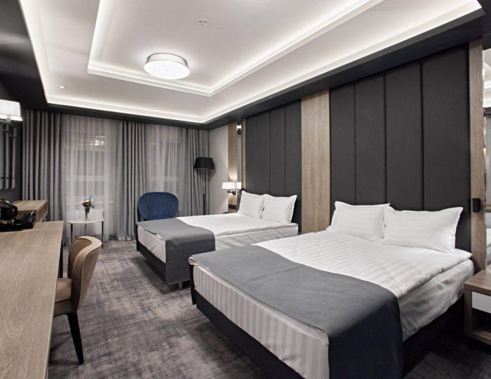 Номер стандарт с 2 односпальными кроватями (с завтраком) - Гранд-отель «Мегаполис» Смоленск