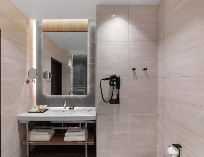 Номер стандарт с 1 двуспальной кроватью - Гранд-отель «Мегаполис» Смоленск