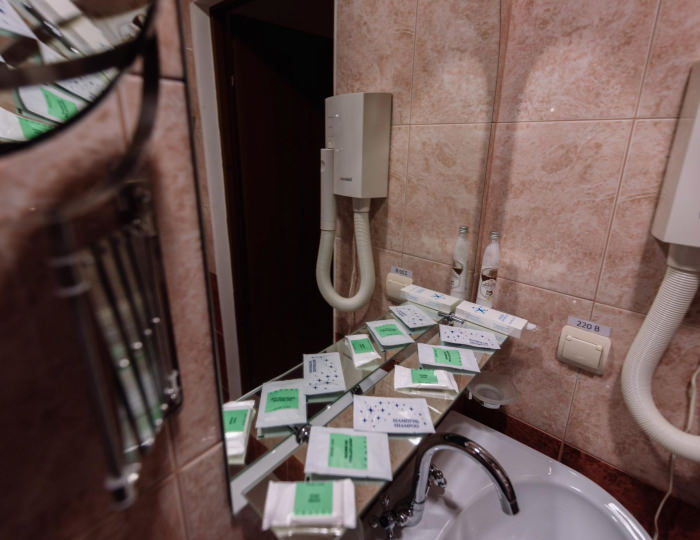 Номер стандарт с 2 односпальными кроватями (с завтраком) - Отель «Oto Смоленск» Смоленск