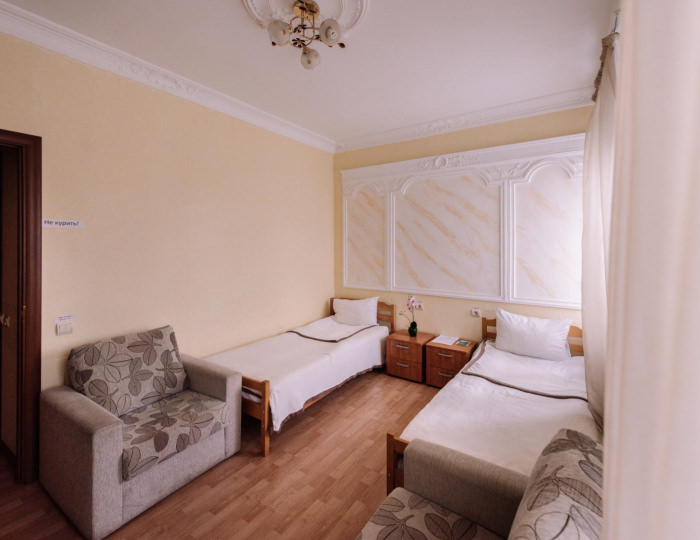 Номер стандарт улучшенный с 2 односпальными кроватями (с завтраком) - Отель «Oto Смоленск» Смоленск