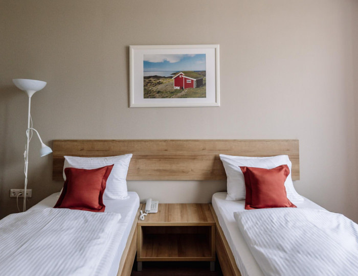 Номер стандарт с 2 односпальными кроватями - Отель «Стандарт» Смоленск