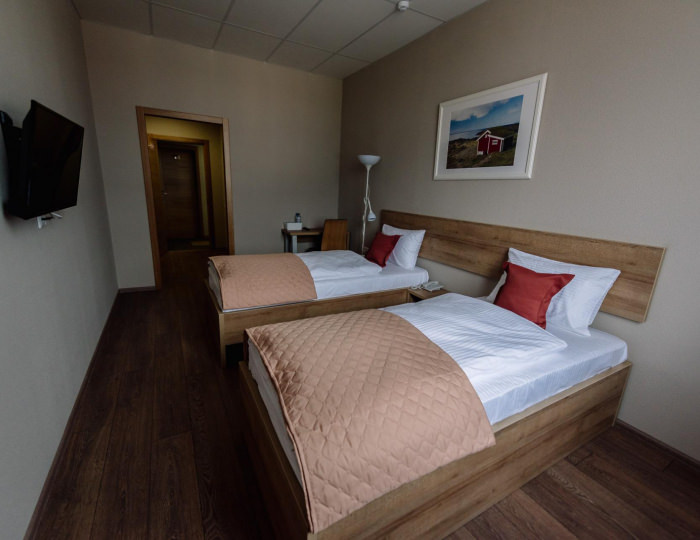 Номер стандарт с 2 односпальными кроватями - Отель «Стандарт» Смоленск