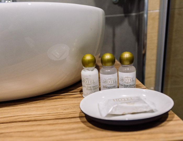 2-комнатный номер делюкс с 1 двуспальной кроватью (с завтраком) - Отель «Стандарт» Смоленск