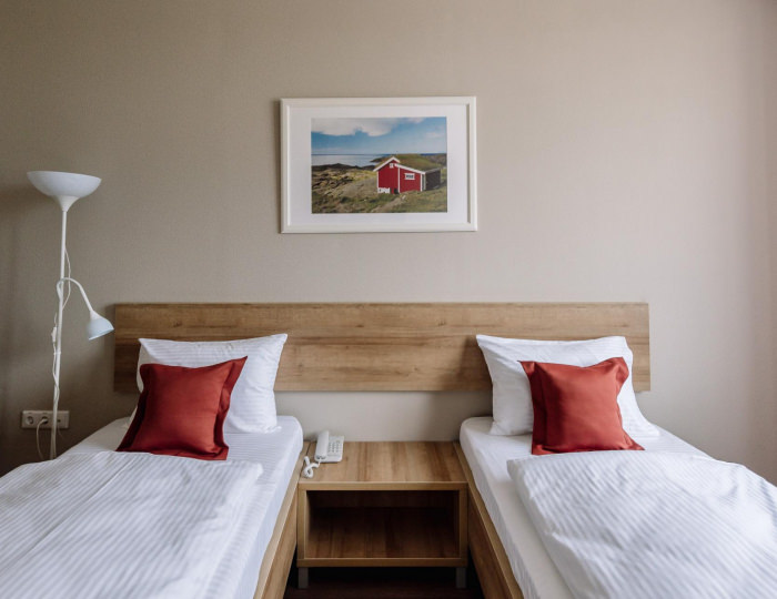 Номер стандарт с 2 односпальными кроватями (с полупансионом) - Отель «Стандарт» Смоленск